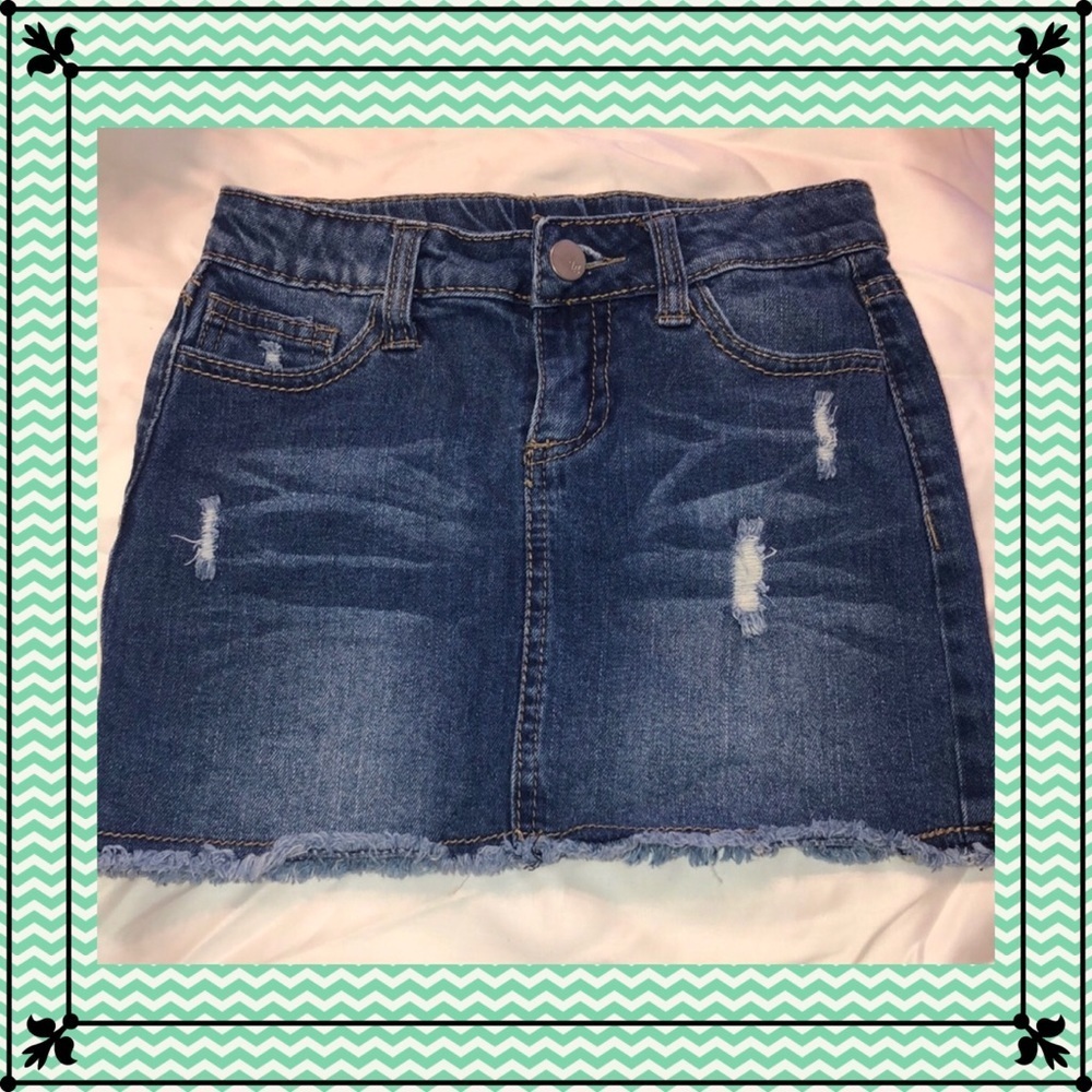 tg Total Girl GUC size 7 Jean  skirt